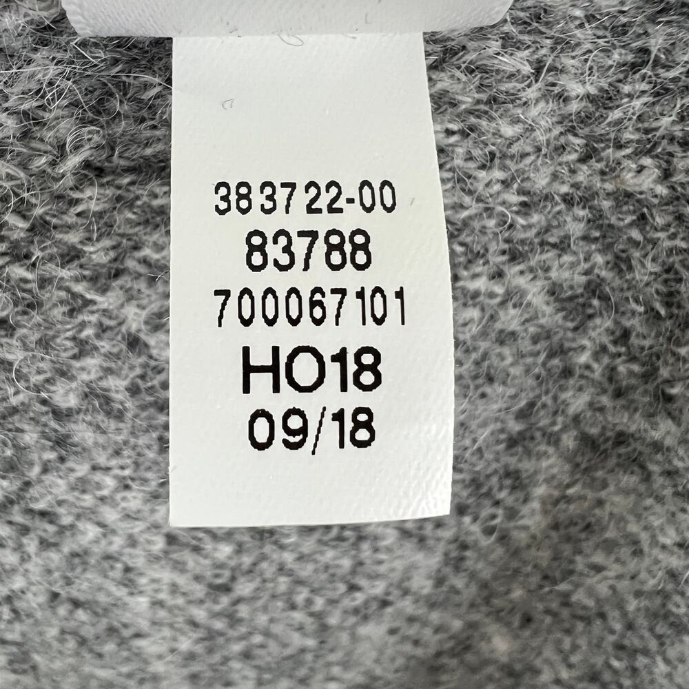 ATHLETA Grey Camo Undercover CYA Sweater Merino Wool Alpaca Pullover Travel M - Picture 7 of 7